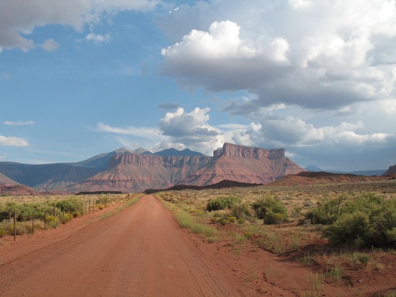 Unpaved Road in Utah
