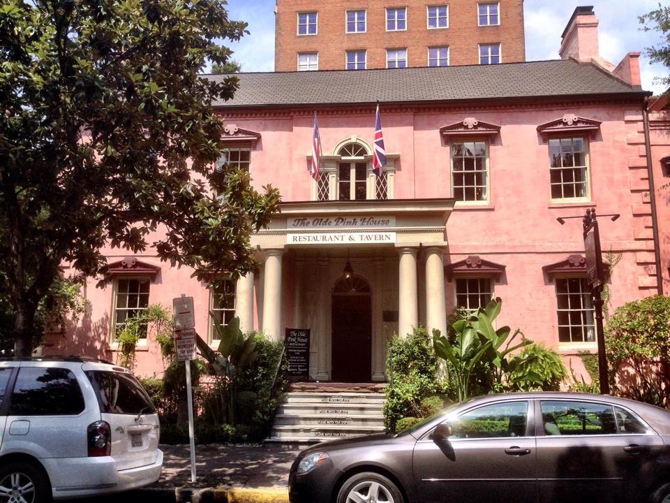 Olde Pink House in Savannah, GA