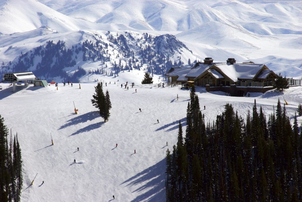 Ski Slopes at Sun Valley, ID