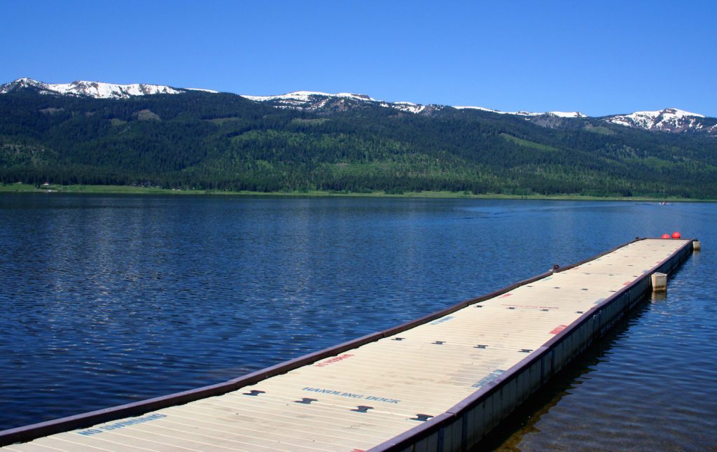 Dock in Cascade Reservoir