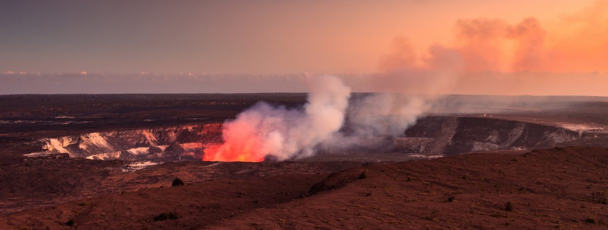 Halemaumau Crater At Hawaii Volcanoes National Park