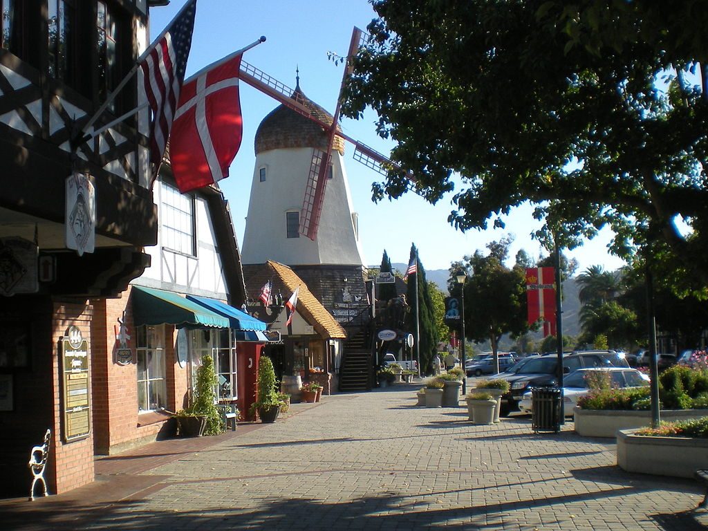 Slovang Windmill in CA
