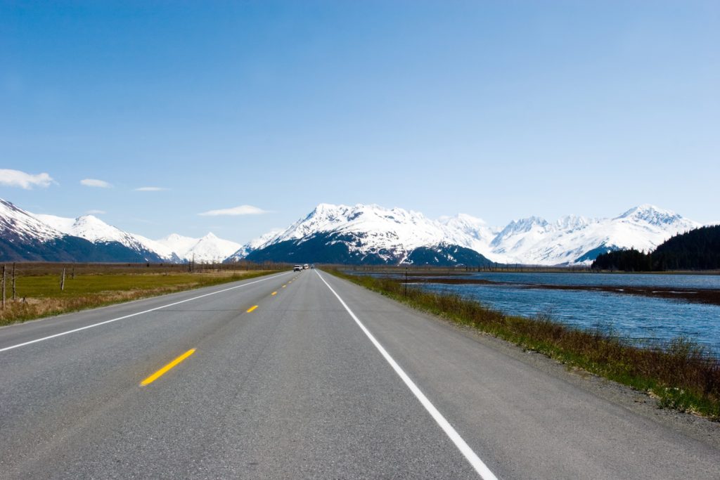 Highway to Seward, Alaska