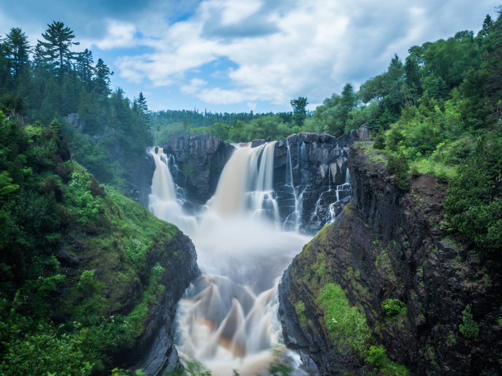 Grand Portage State Park Waterfall