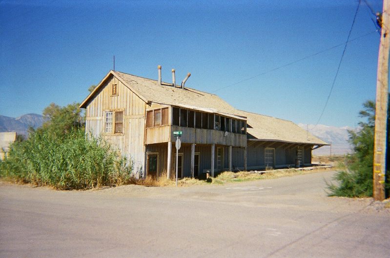 Keeler, CA Train Depot