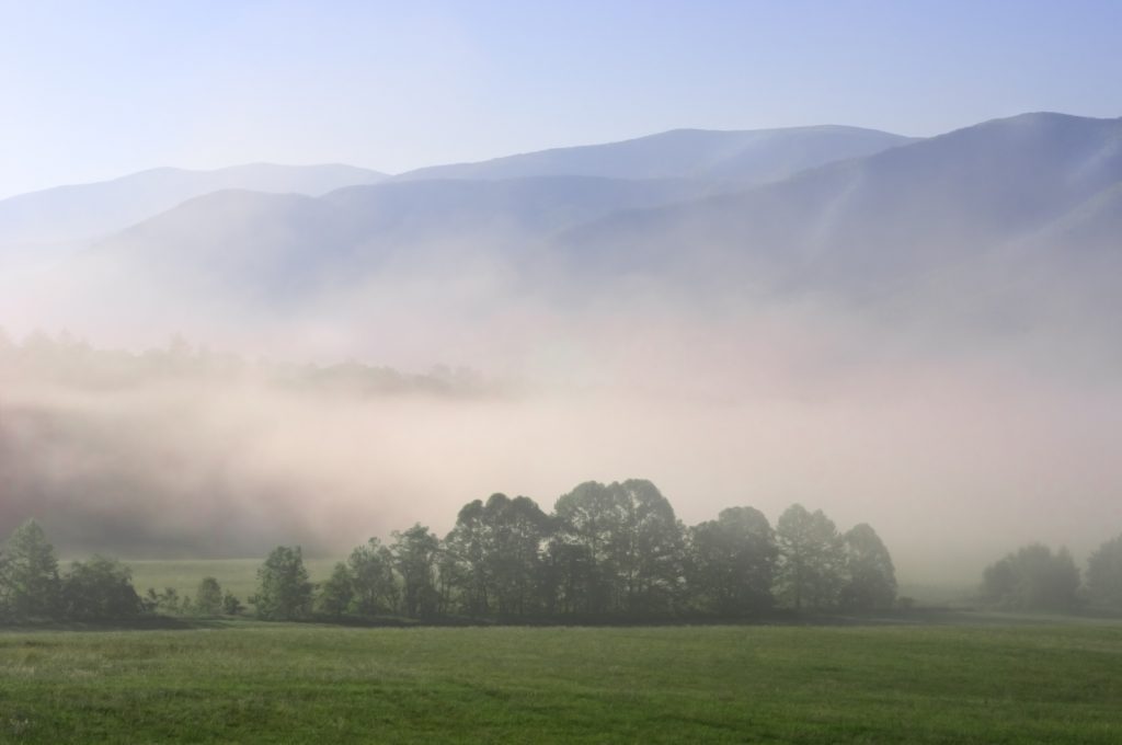 Cades Cove in Great Smoky Mountain National Park,