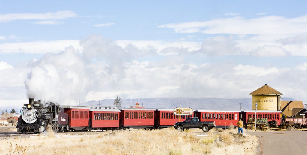 Cumbres and Toltec Narrow Gauge Railroad, Antonito, Colorado, USA