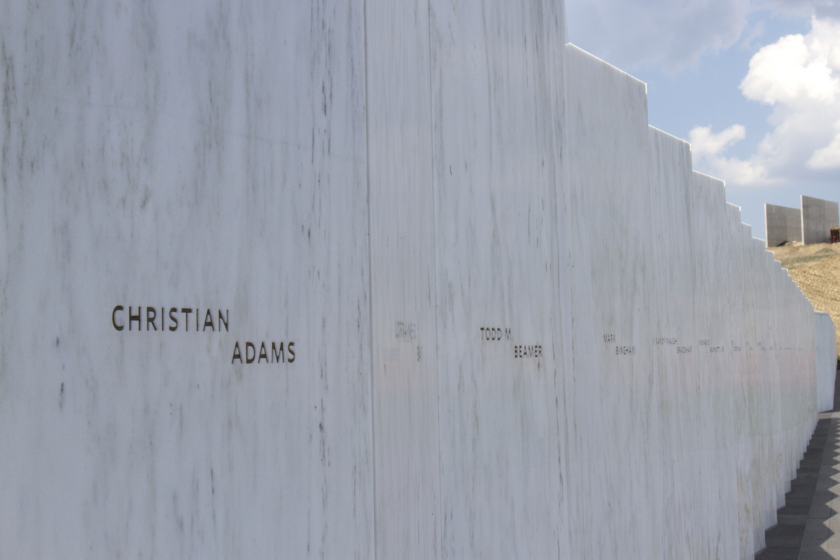 Wall Of Names, Flight 93 Memorial