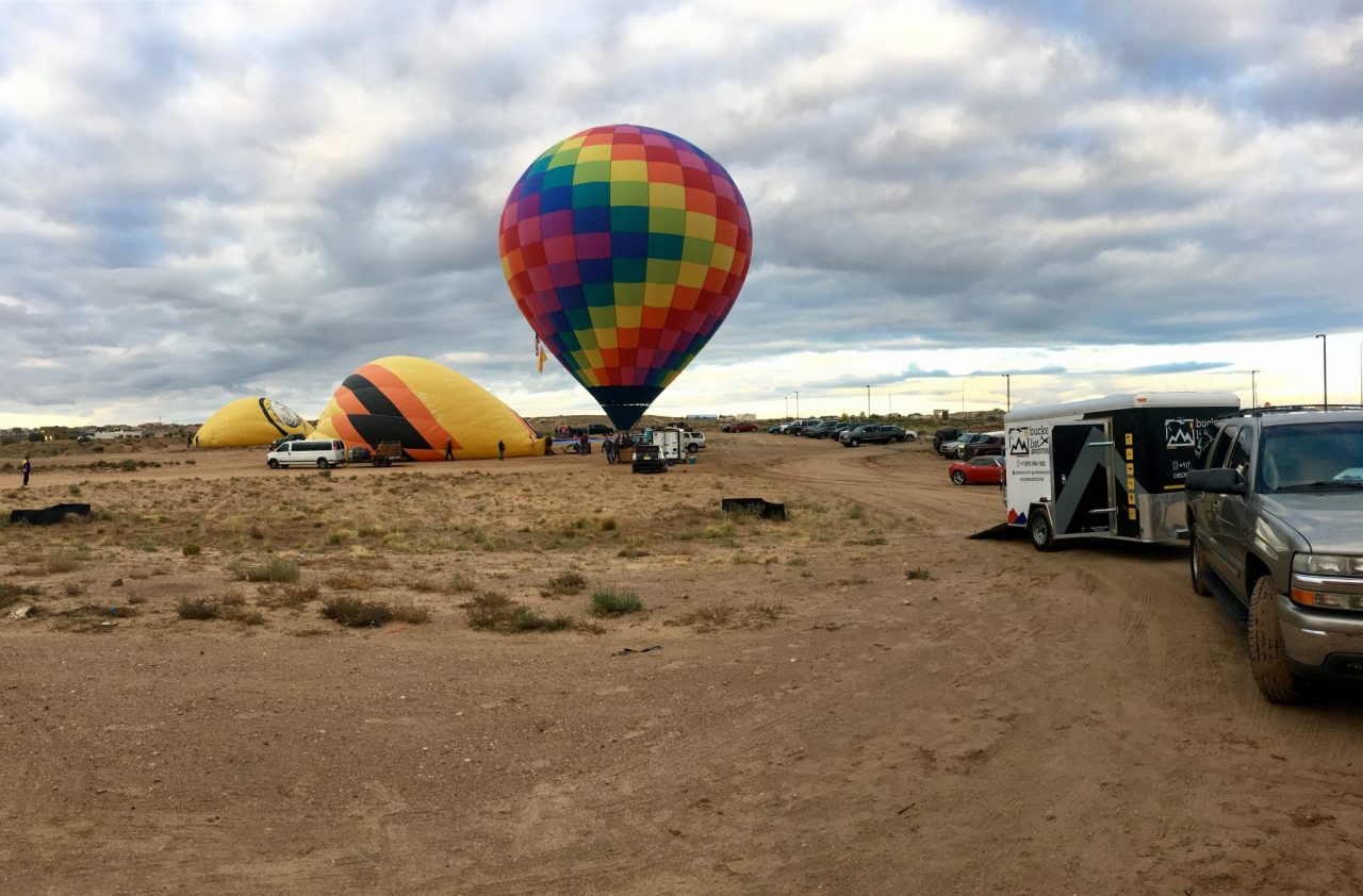 Hot air balloons in Albuquerque, NM / © Melissa Martinez