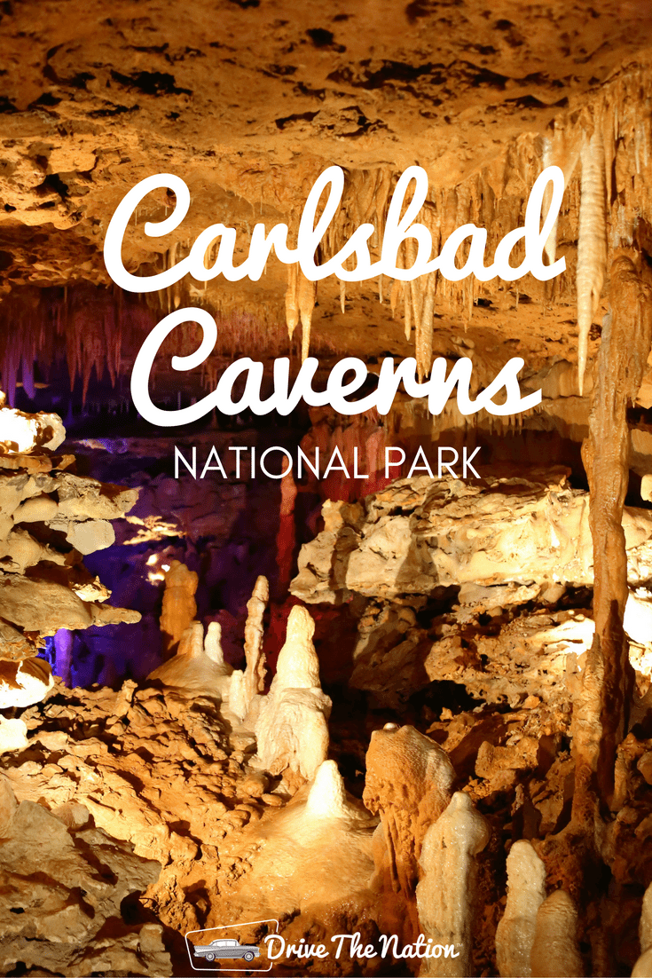 Explore underground geological formations at Carlsbad Caverns.