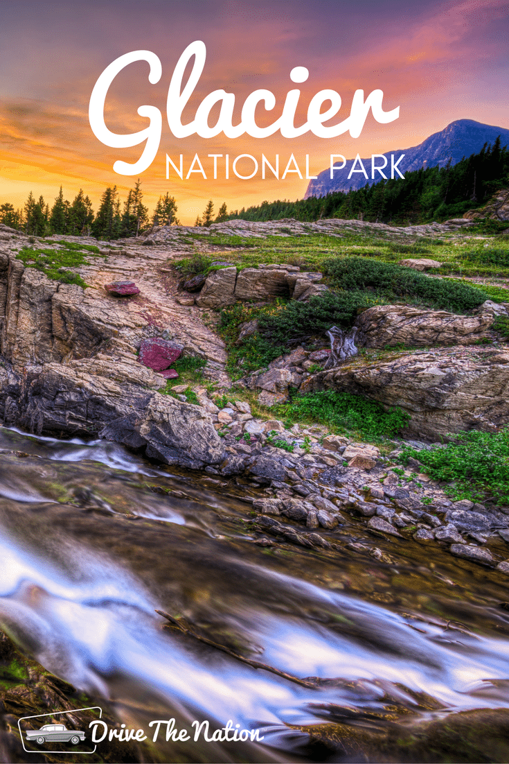 In Glacier National Park you can find not only glaciers but also crystal clear lakes, rugged mountains, wildflower dotted meadows and beautiful forests.