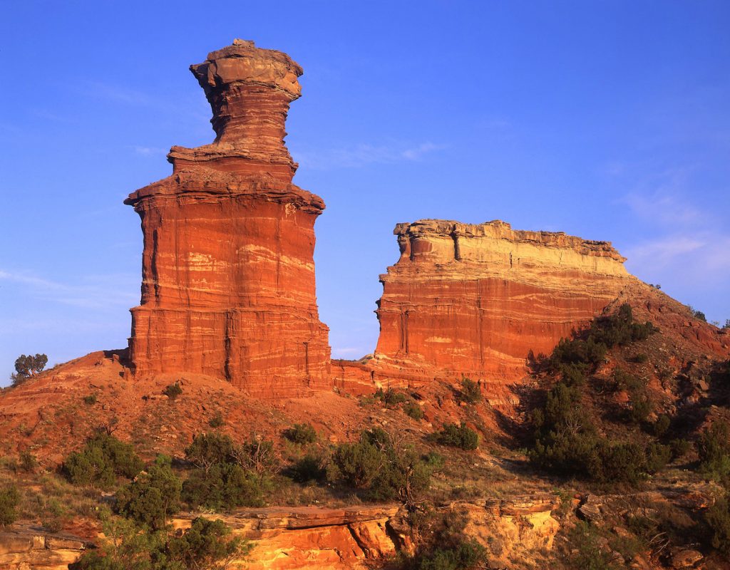 Light House Formation in Palo Duro