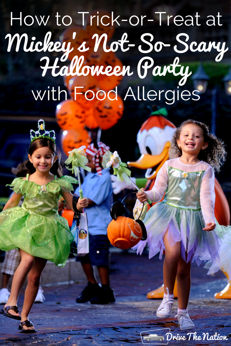 Halloween can be a frightening time for parents of children with food allergies. Stay safe and trick-or-treat at Mickey's Not-So-Scary Halloween Party.