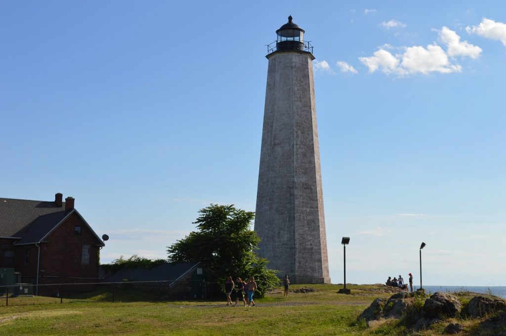 5 mile point lighthouse in New Haven, CT