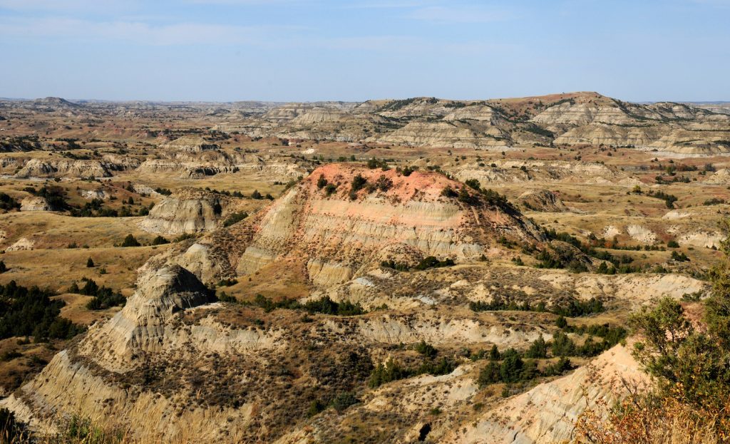 Painted Canyon at Theodore Roosevelt National Park, North Dakota