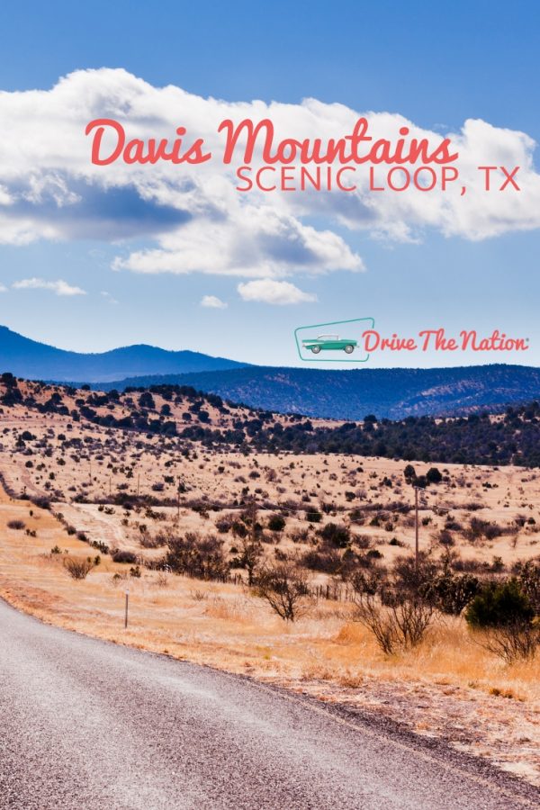 Davis Mountains Scenic Loop, TX Drive The Nation