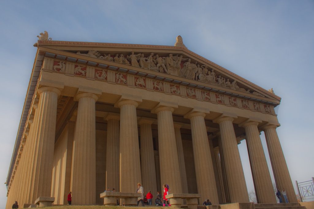 Parthenon Pillars in Nashville, TN