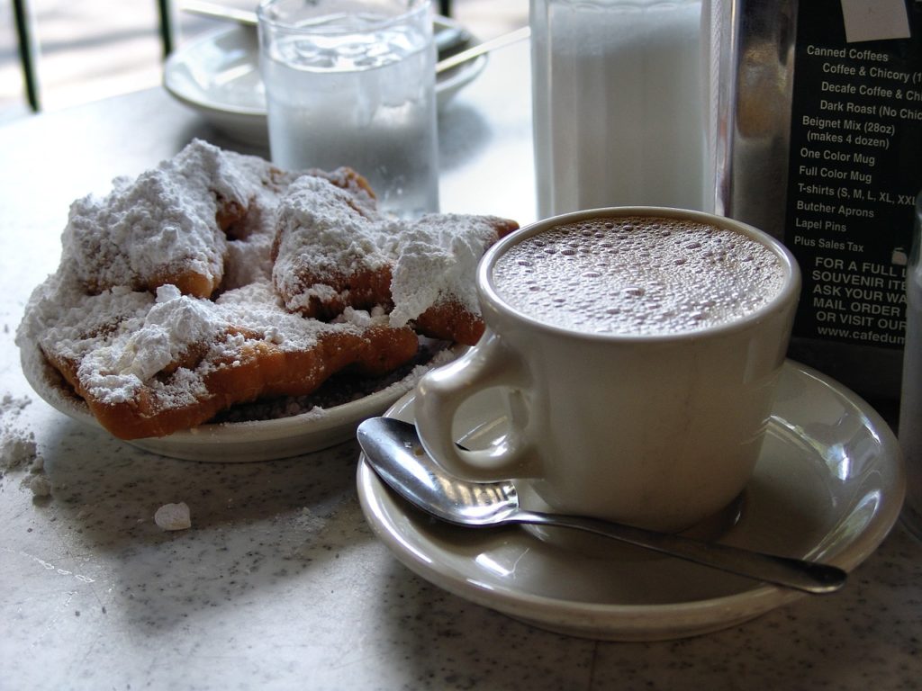 Cafe Du Mond in New Orleans 