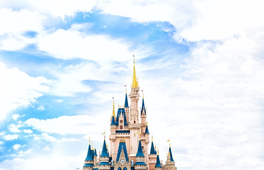 Cinderella's castle in the Magic Kingdom 